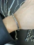 Pulsera clapton de acero quirúrgico con oro - comprar online