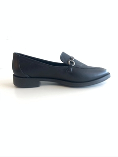Mocassin Preto Liso - Insanas e Santas Shoes