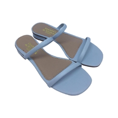 Rasteira Laia - azul aquca - comprar online