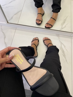 Rasteira Laia - preta