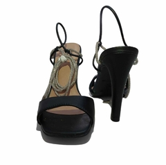 SANDÁLIA SABRINA PRETA - Insanas e Santas Shoes