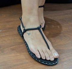 Sandália Rasteira Hanna Ráfia - comprar online