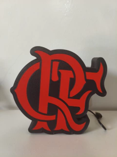 Luminária símbolo flamengo - comprar online