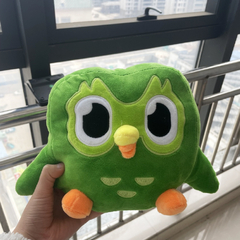 Pelúcia coruja Duolingo - A dona games