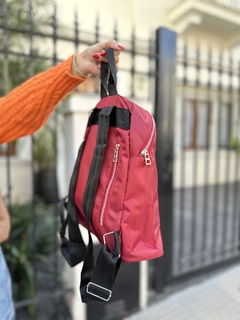 MOCHILA NAPOLI BORDO - tienda online