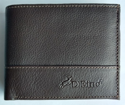 Billetera en Cuero Color Café