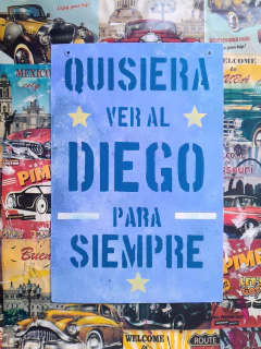 CARTEL chapa galvanizada en internet