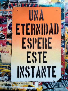 CARTEL chapa galvanizada en internet