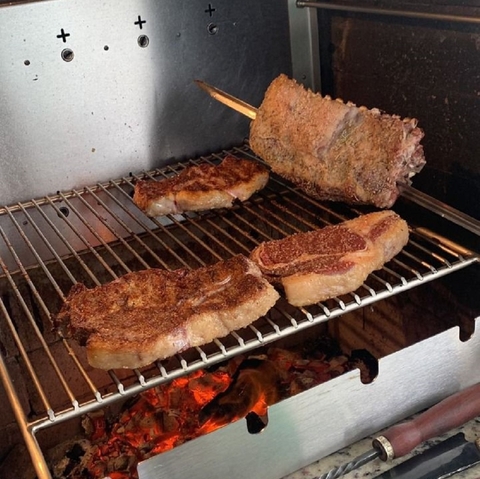 Grelha em inox 304, modelo uruguaia - comprar online