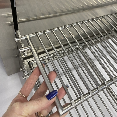 Grelha sob medida para churrasqueira suspensa - comprar online