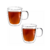 TAZA CON ASAS DOBLE VIDRIO 350CC SET X 2 25235 CAROL