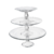 JUEGO 3 PLATOS CON PIE APILABLES ART. 8019 LIBBEY
