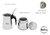 Cafetera italiana de acero inox 12 tazas HUDSON - comprar online