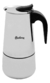 Cafetera italiana de acero inox 12 tazas HUDSON