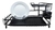 Escurridor 2 niveles negro y aluminio 1525 CAROL - comprar online