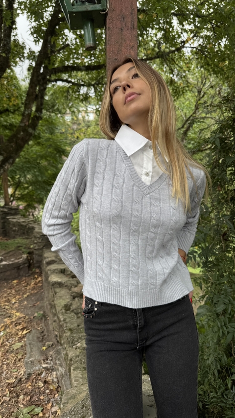 SWEATER CAMISA (MOT6260) - comprar online