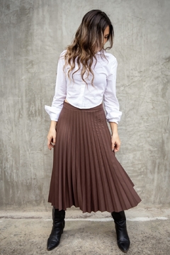 FALDA PLISADA AUDREY (GU6048) - comprar online