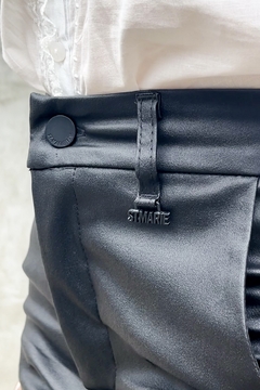 PANTALON ERIC ENGOMADO (MR6576) - Color Uva