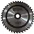 Disco de serra circular Dtools de 7.1/4 polegadas com 40 dentes, ideal para cortes precisos em madeira e outros materiais.
