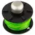 Refil de linha verde para cortador de grama Aquatherm Master 450-6m, com suporte preto e topo metálico.
