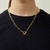 Colgante Carmin Vicent de Plata 925 con Baño Dorado