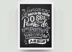 Santa Clara de Assis | Ponto de Partida (Preto) - comprar online