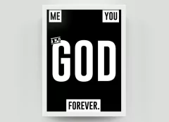 Me, You and God. Forever - Lato Store | O Eterno em cada detalhe