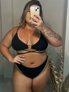 BIQUÍNI JOATINGA HOT PANT - Preto