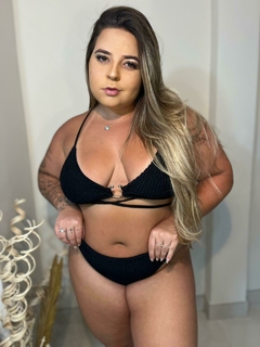 BIQUÍNI JOATINGA HOT PANT - Preto