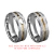 4450/4449 - Aliança/anel, compromisso, namoro, aço inox 316, por encomenda, Uberlândia - comprar online