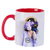 Imagem do Caneca Foto/Imagem Alça e Interior Vermelha | PERSONALIZADA