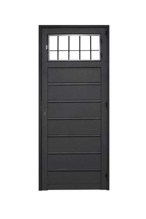 PUERTA CON VENTANA 1/4 VIDRIO