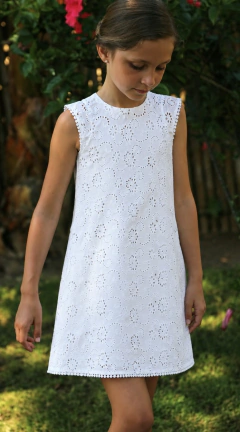 Vestido broderie MIMO 8 años