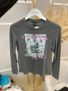 Blusa enfim new chumbo