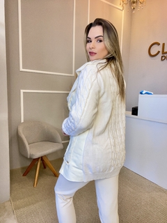 Casaco Anselmi off white G na internet