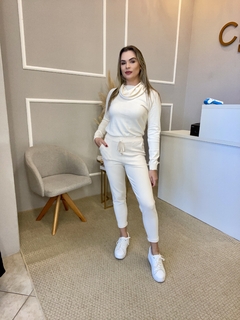 Calça Anselmi creme PP - comprar online
