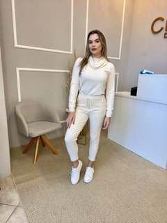 Imagem do Blusa Anselmi gola boba creme P