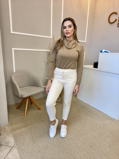 Calça Anselmi creme PP na internet