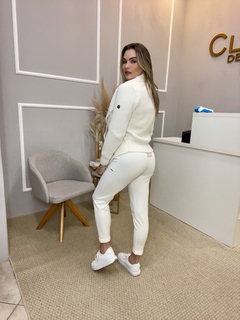 Casaco Anselmi off white pontas P - comprar online