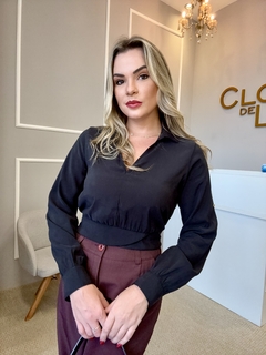 Camisa Gatabakana preta