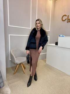 Casaco Anselmi com pele