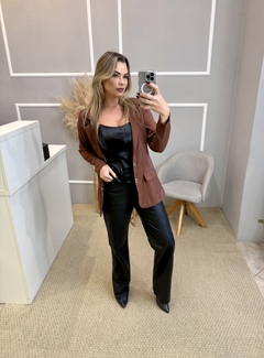 Blazer Gatabakana marrom - comprar online