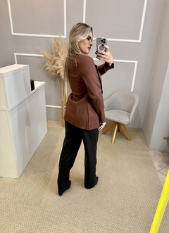 Blazer Gatabakana marrom - Closet de Luxo