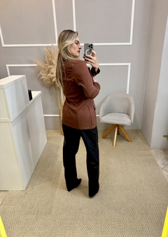 Blazer Gatabakana marrom