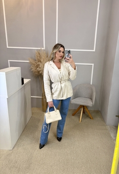Blazer Gatabakana linho M - Closet de Luxo