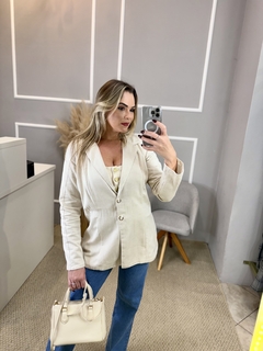 Blazer Gatabakana linho M - loja online