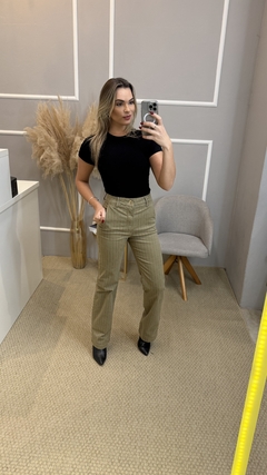 Calça Gatabakana risca verde 36 - comprar online