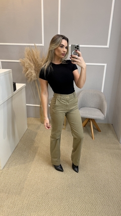 Jaqueta Gatabakana sarja oliva M - Closet de Luxo