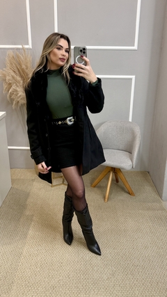 Body verde militar U - Closet de Luxo