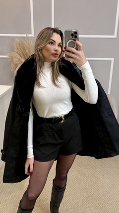 Blusa modal off white P na internet